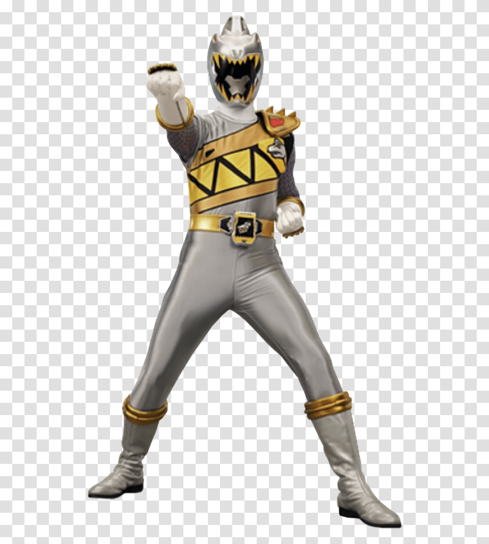 Zenowing Power Rangers Dino Charge Silver Ranger, Person, Human, People Transparent Png