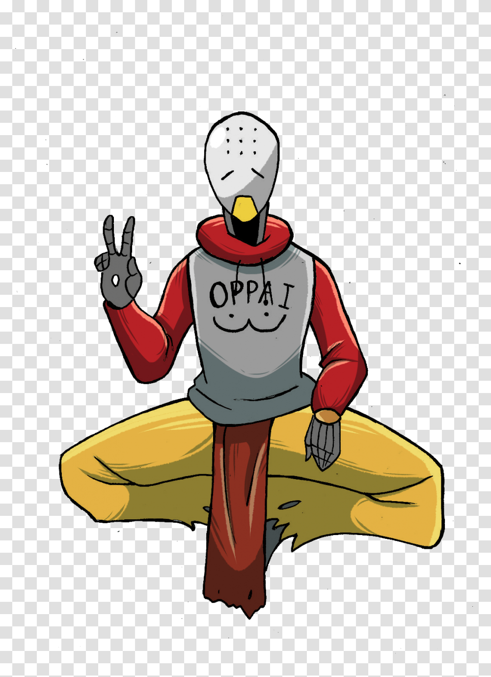 Zenyatta X Opm By Davidandbe Cartoon, Person, Helmet, Clothing, People Transparent Png