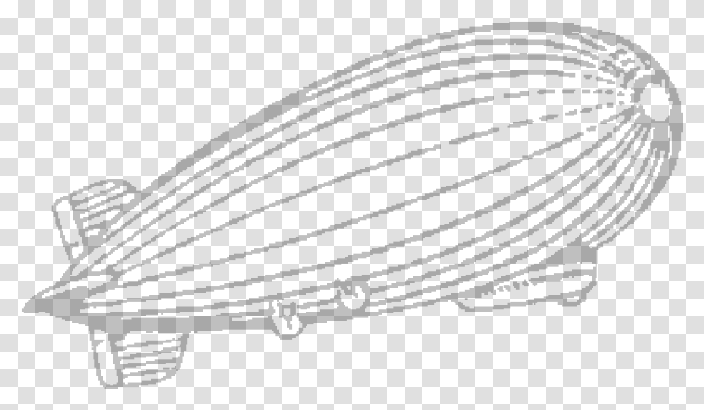 Zeppelin Drawing Painting Sketch, Aircraft, Vehicle, Transportation, Airship Transparent Png