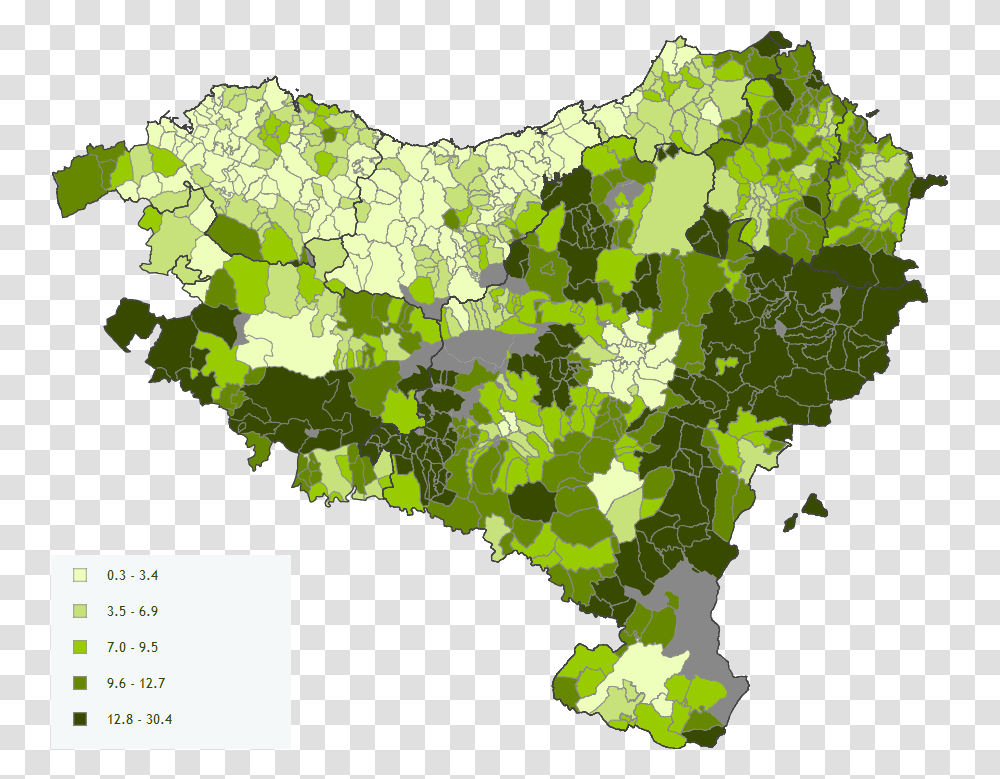 Zerbitzuetara Distantzia Errepidez Mapa De Euskal Herria, Diagram, Plot, Atlas, Land Transparent Png