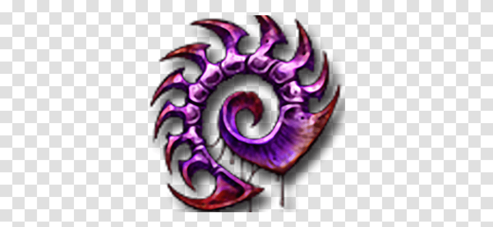 Zerg Icon Babymetal Logo, Sea Life, Animal, Spiral, Coil Transparent Png