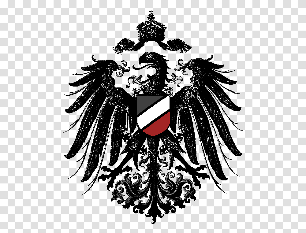 Zeridium Falcon German Eagle, Logo, Label Transparent Png
