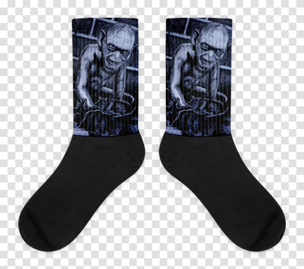 Zero Fucks Given Socks, Apparel, Footwear, Person Transparent Png