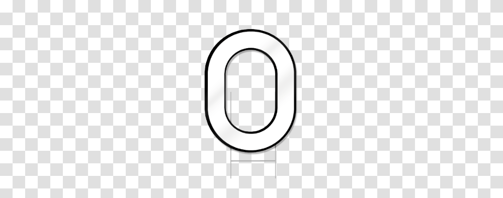 Zero Shaped Sign, Number, Alphabet Transparent Png