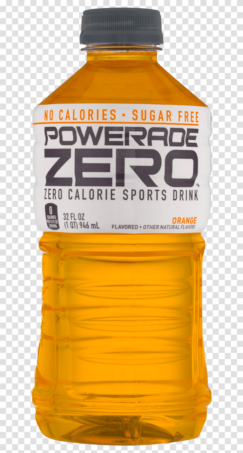 Zero Sugar Calorie Sports Drink Powerade Zero Orange, Bottle, Beverage, Metropolis, Building Transparent Png