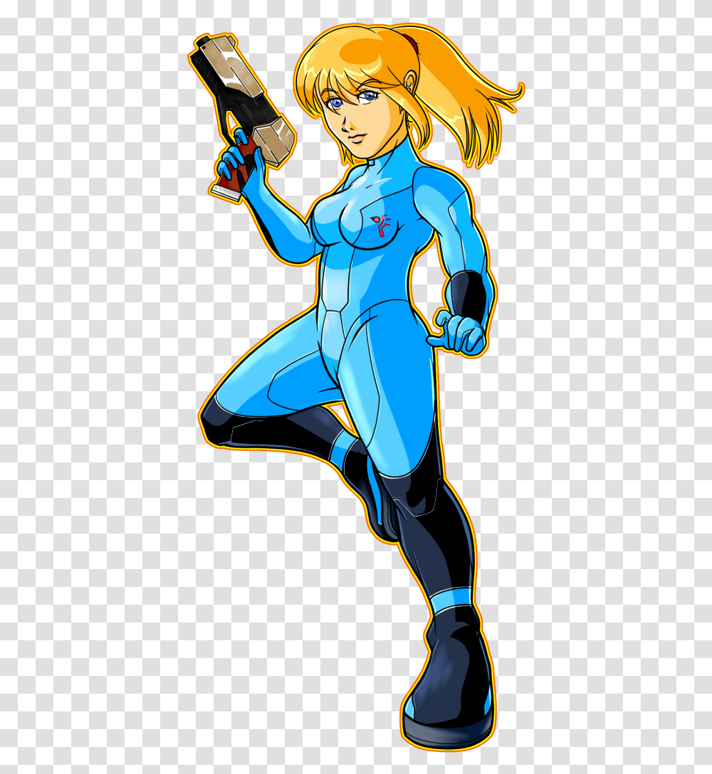 Zero Suit Samus Cartoon, Animal, Sea Life, Fish, Shark Transparent Png