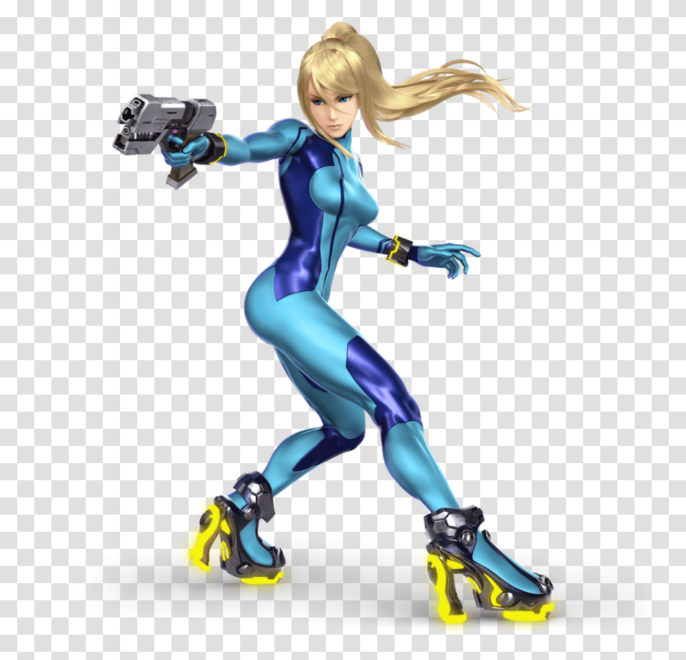 Zero Suit Samus Smash Ultimate, Person, Human, Toy, Sport Transparent Png