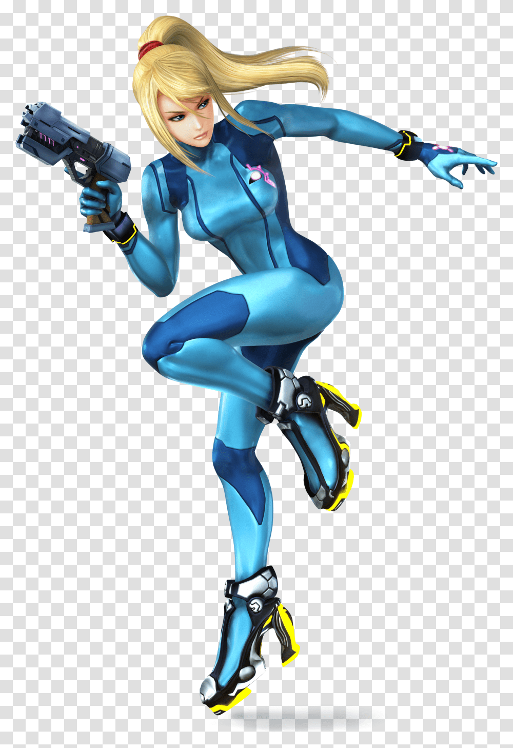 Zero Suit Samus Ssb4 Super Smash Bros Wii U Zero Suit Samus, Robot, Person, Human, Costume Transparent Png