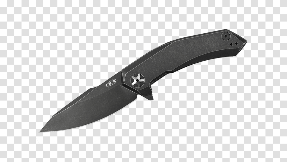 Zero Tolerance 0095bw Flipper Kershaw Scallion 1620 Blk, Weapon, Weaponry, Blade, Knife Transparent Png
