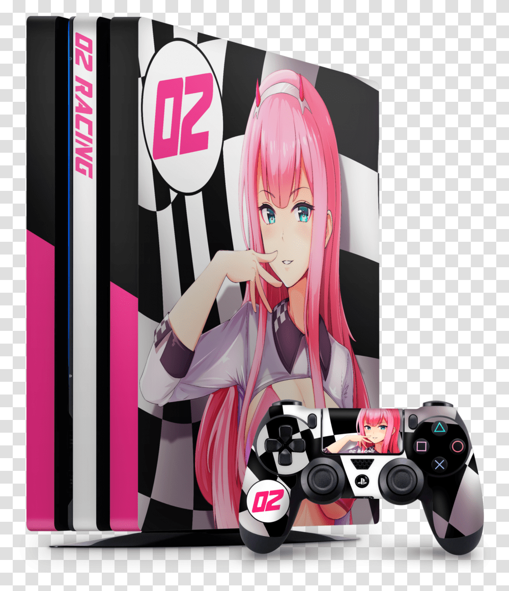 Zero Two, Comics, Book, Manga, Person Transparent Png