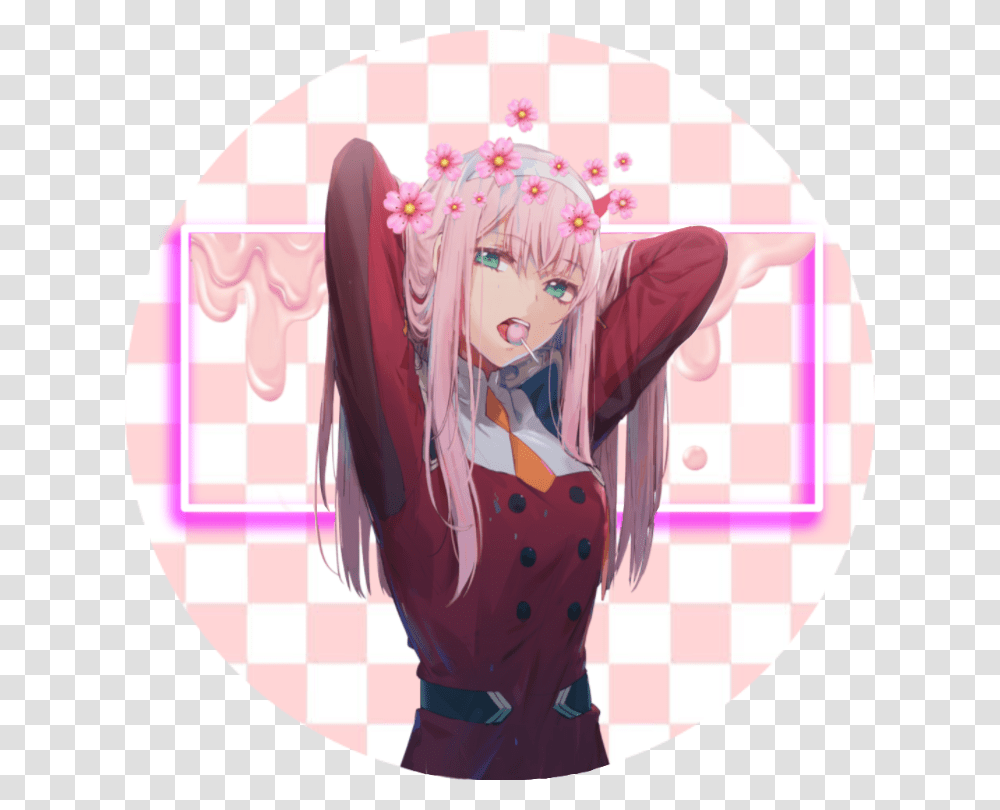 Zero Two Darling In The Franxx, Manga, Comics, Book, Person Transparent Png