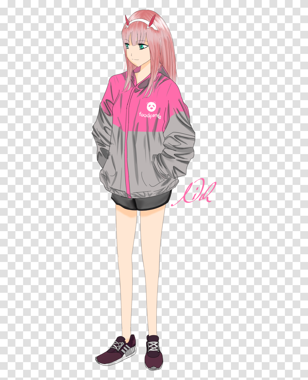 Zero Two Himiko Toga And Zero Two, Apparel, Person, Human Transparent Png