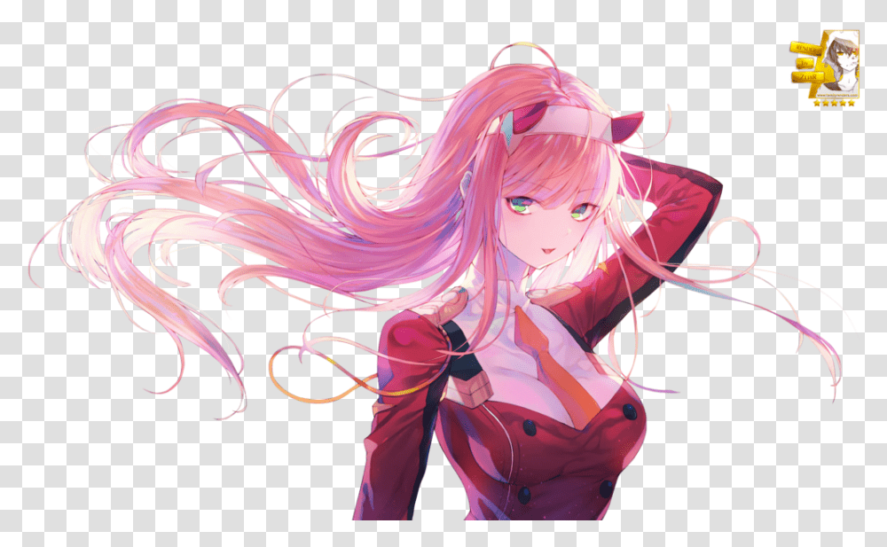 Zero Two Wallpaper Pc, Manga, Comics, Book Transparent Png