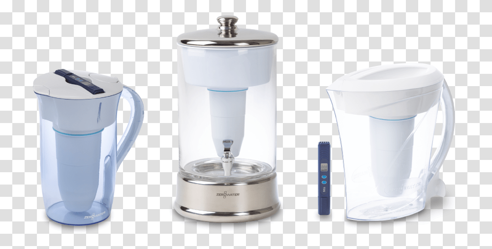Zero Water Faucet Filter, Appliance, Cup, Shaker, Bottle Transparent Png
