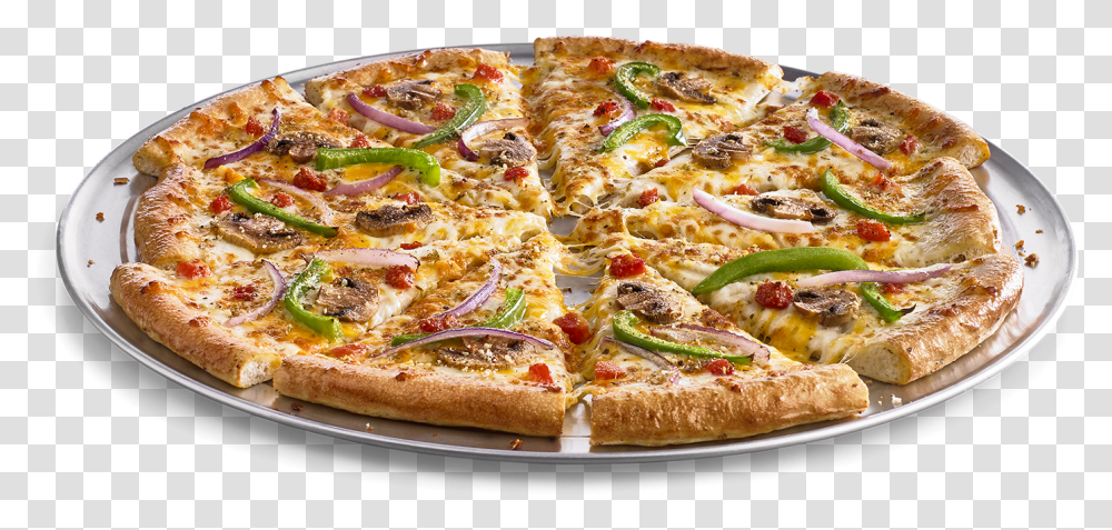 Zesty Veggie, Pizza, Food, Dish, Meal Transparent Png