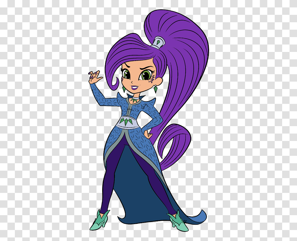 Zeta In Shimmer And Shine, Person, Comics, Book Transparent Png