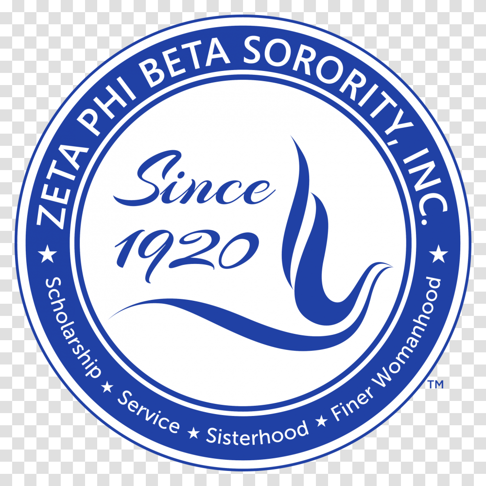 Zeta Phi Beta, Label, Sticker, Logo Transparent Png