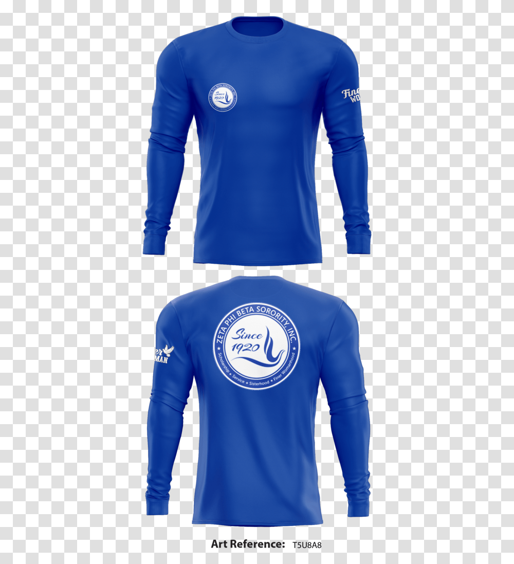 Zeta Phi Beta Sorority Inc Sleeve, Long Sleeve, Person, Sweatshirt Transparent Png