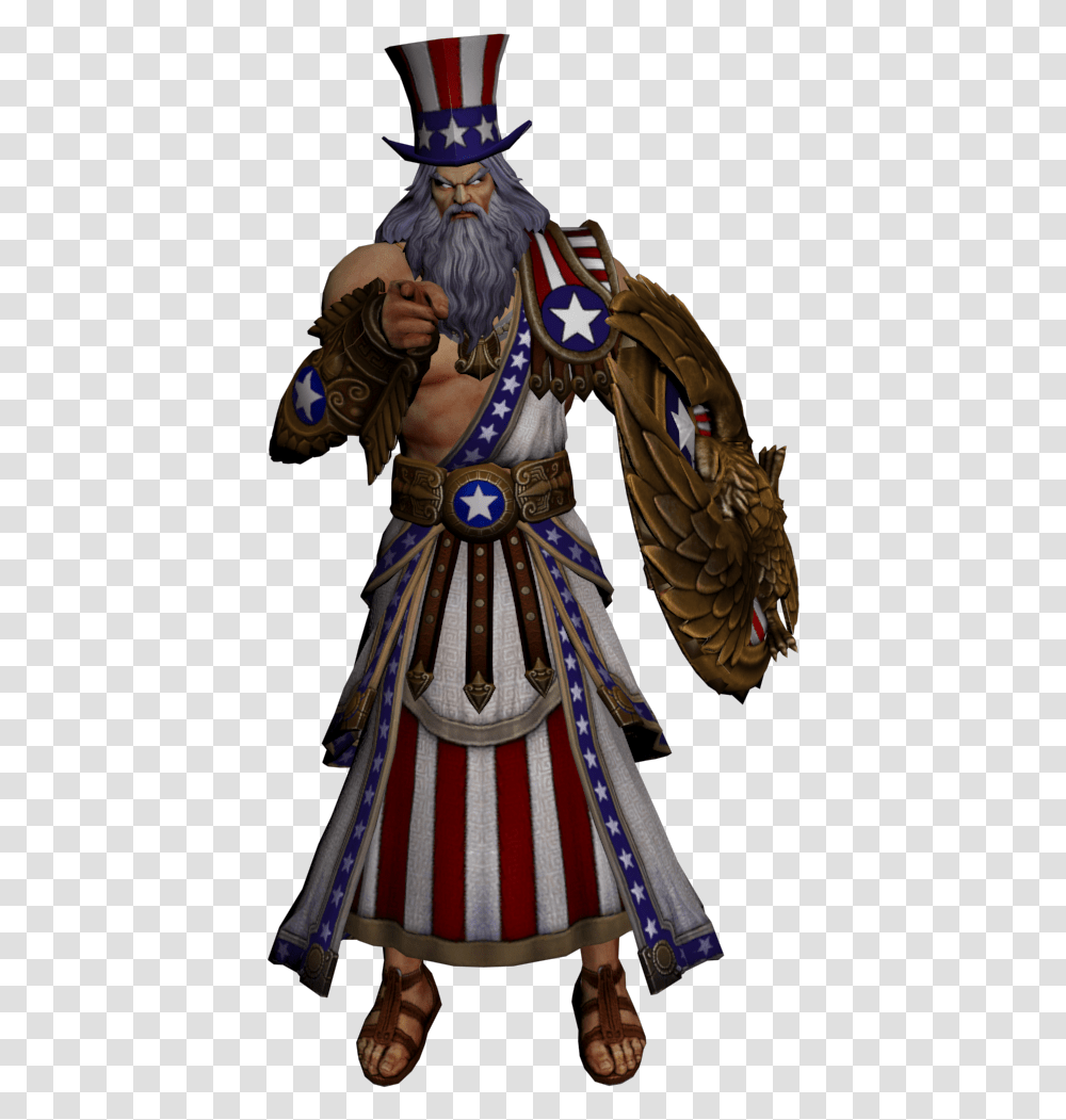 Zeus Uncle Sam Renders Portable Network Graphics, Person, Human, Costume, Knight Transparent Png