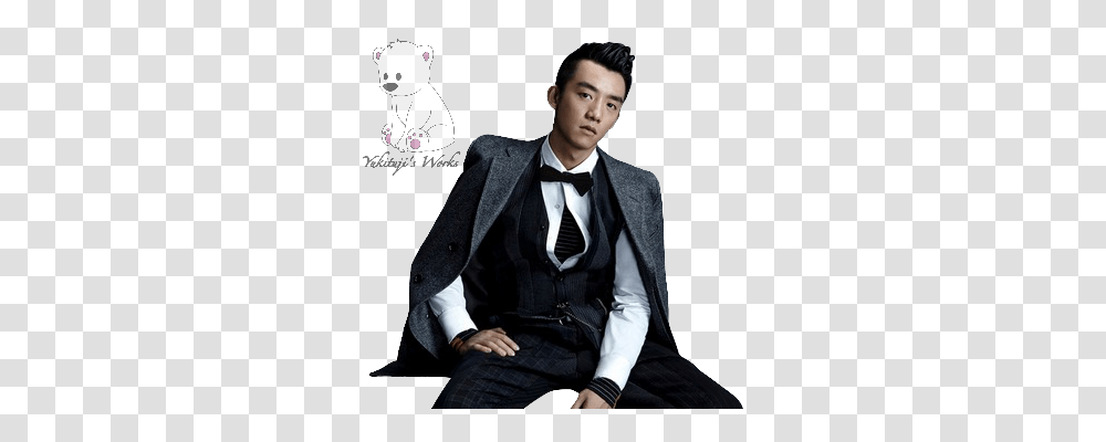 Zheng Kai, Person, Suit, Overcoat Transparent Png