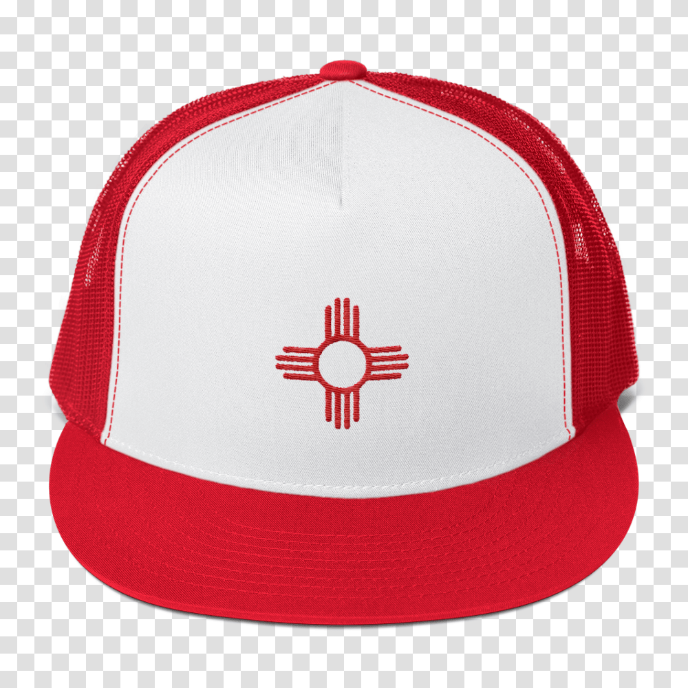 Zia Symbol Trucker Cap Enchantment, Apparel, Baseball Cap, Hat Transparent Png