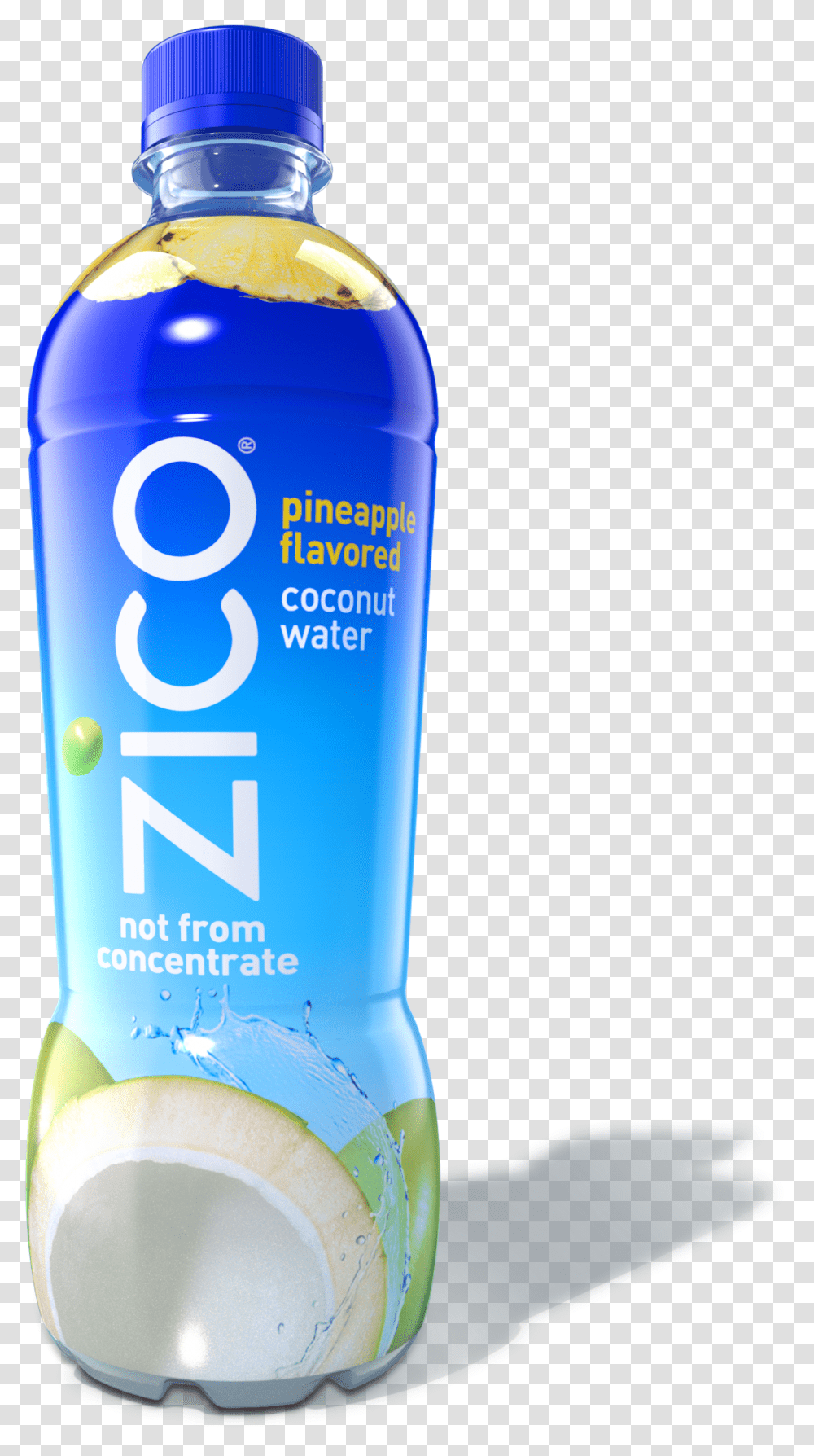 Zico Coconut Water Natural Zico Coconut Water, Bottle, Milk, Beverage, Drink Transparent Png