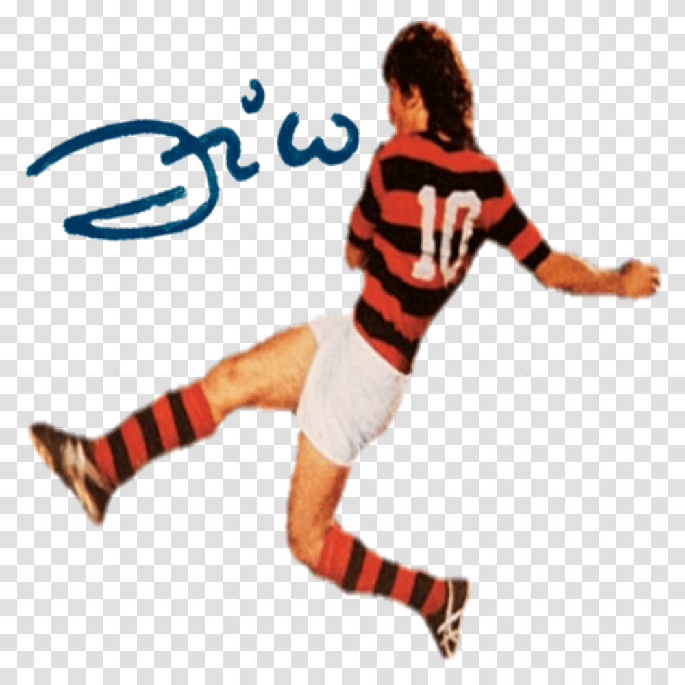 Zico Flamengo Futebol Brasil Brazil Udinese Kashima Girl, Person, People, Sport, Team Sport Transparent Png
