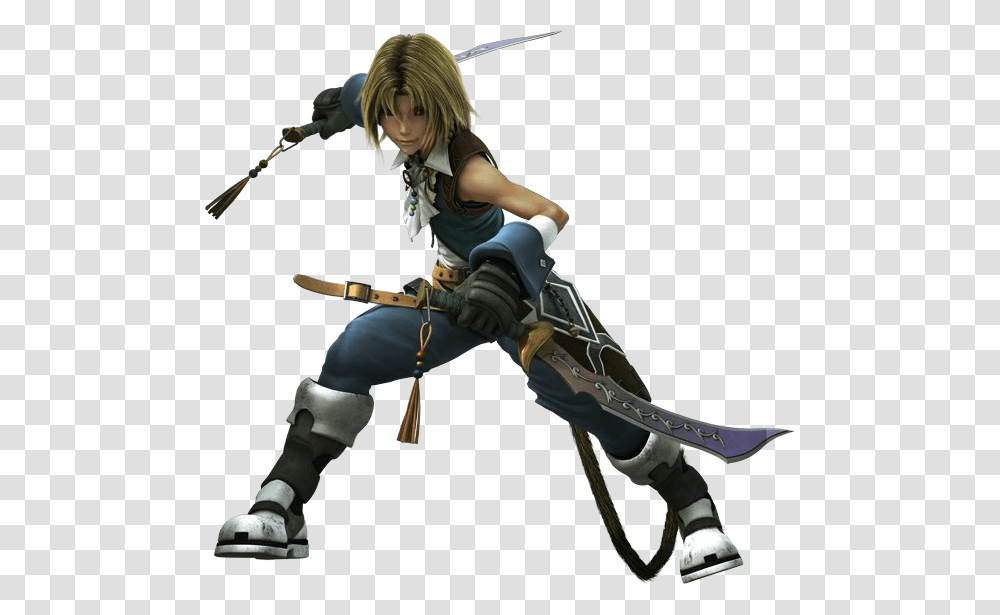 Zidane Final Fantasy, Person, Human, Ninja, Gun Transparent Png