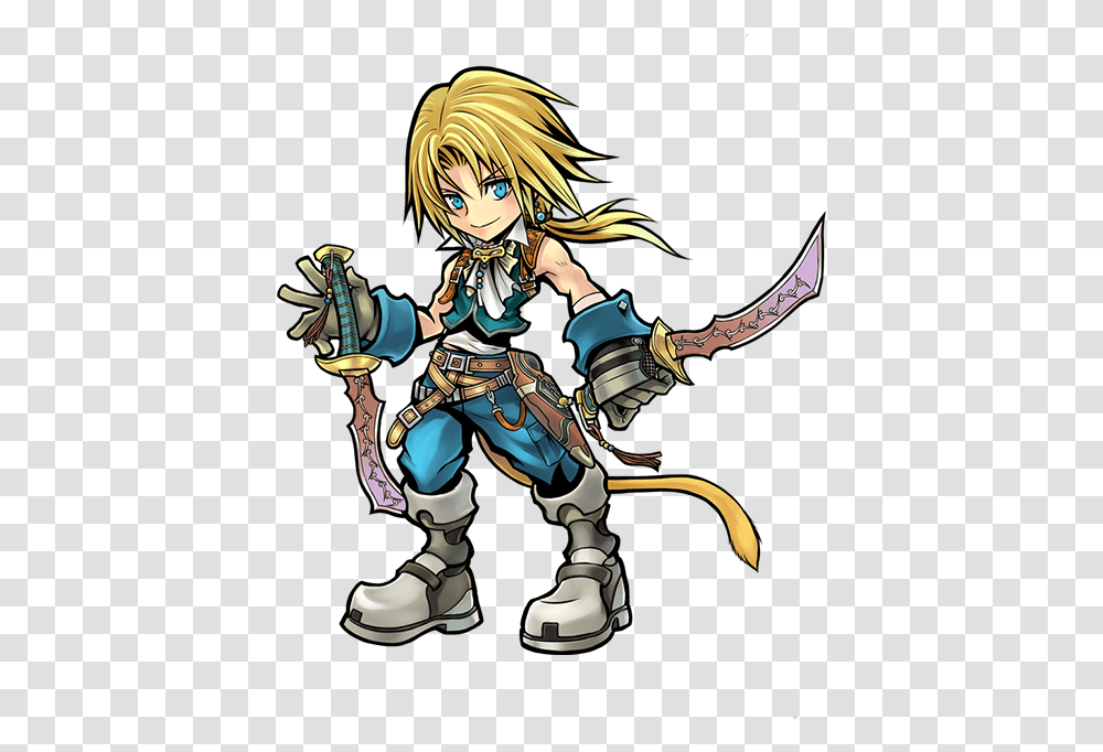 Zidane Tribal Dissidia Final Fantasy Opera Omnia Zidane, Person, Human, Book, Manga Transparent Png