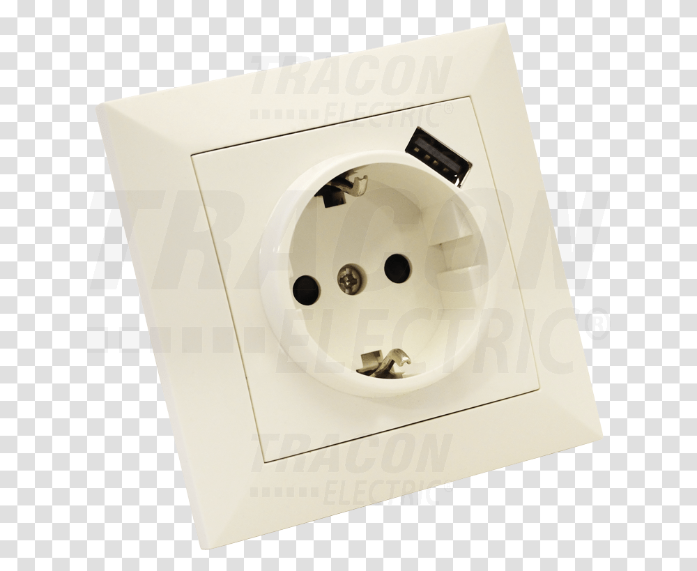 Zidna Utinica Sa Usb, Electrical Outlet, Electrical Device, Box, Adapter Transparent Png