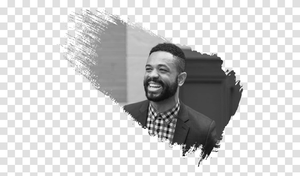 Ziering Medical African American Male Monochrome, Face, Person, Human, Beard Transparent Png