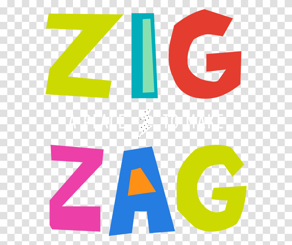 Zig Zag, Number, Alphabet Transparent Png
