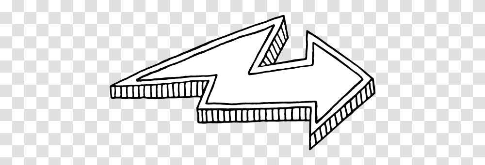 Zigzag Arrow Graphic Picmonkey Graphics Line Art, Axe, Weapon, Ammunition, Animal Transparent Png