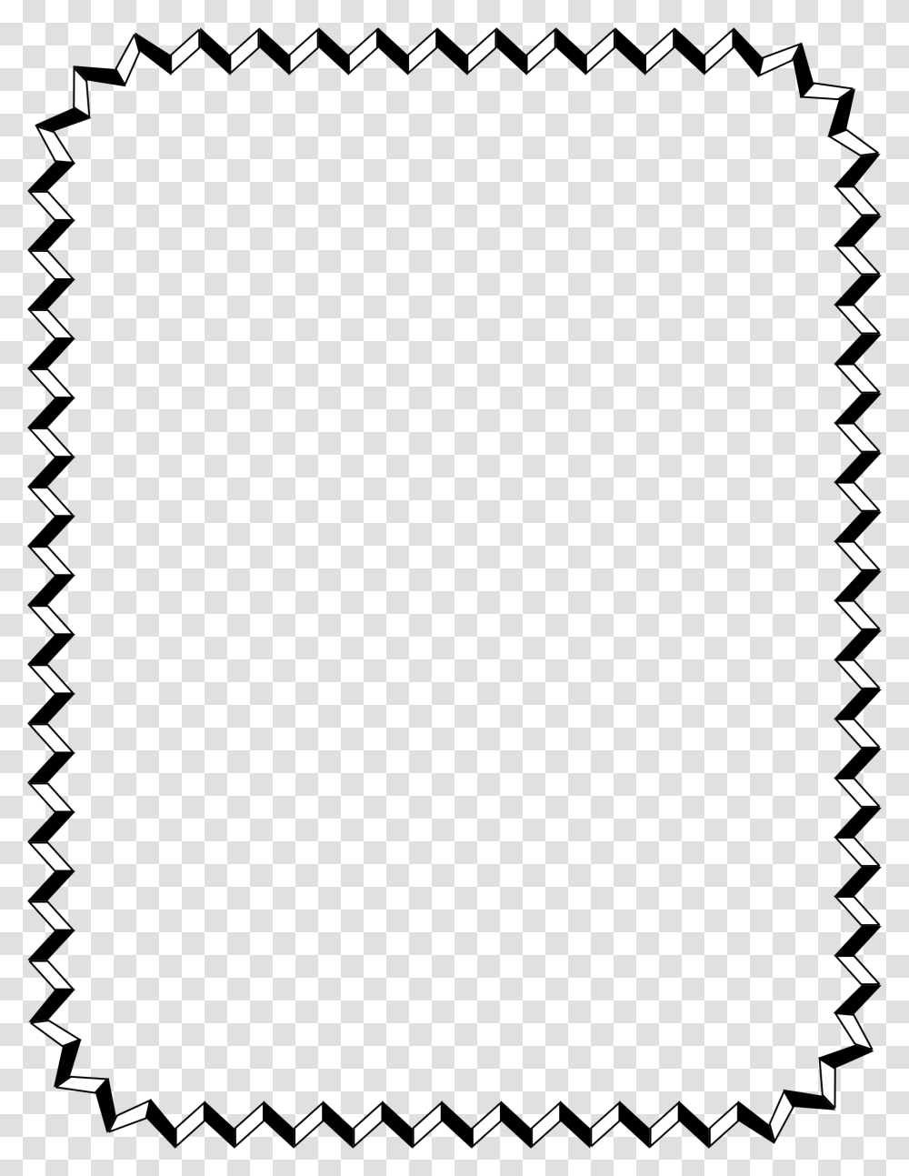 Zigzag Border Icons, Zipper, Machine, Electronics Transparent Png