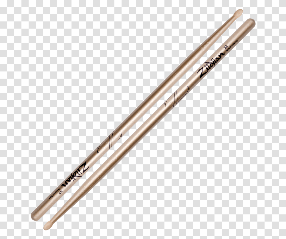 Zildjian 5a Chrome Series Drumsticks Colour Gold Zildjian 5a Chroma, Pen, Leisure Activities, Sword, Blade Transparent Png
