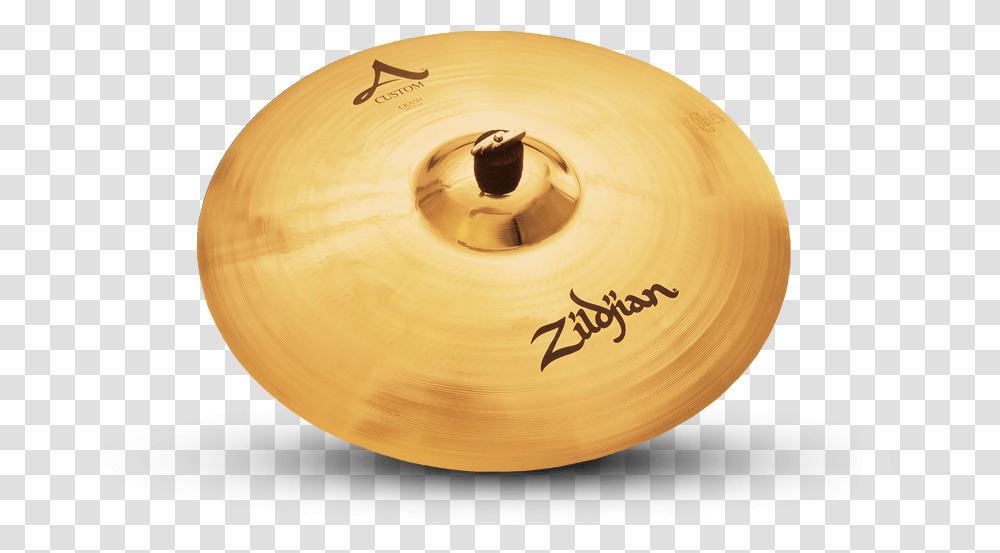 Zildjian A Custom Crash Cymbal Zildjian A Custom, Gong, Musical Instrument, Lamp Transparent Png