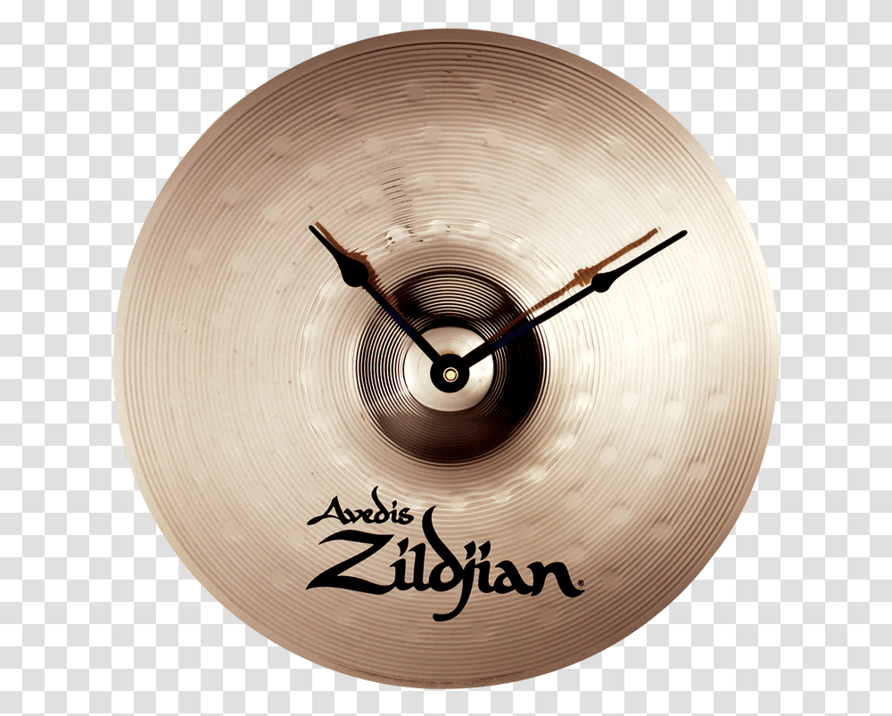 Zildjian Cymbal Clock, Lamp, Analog Clock, Wall Clock, Gong Transparent Png