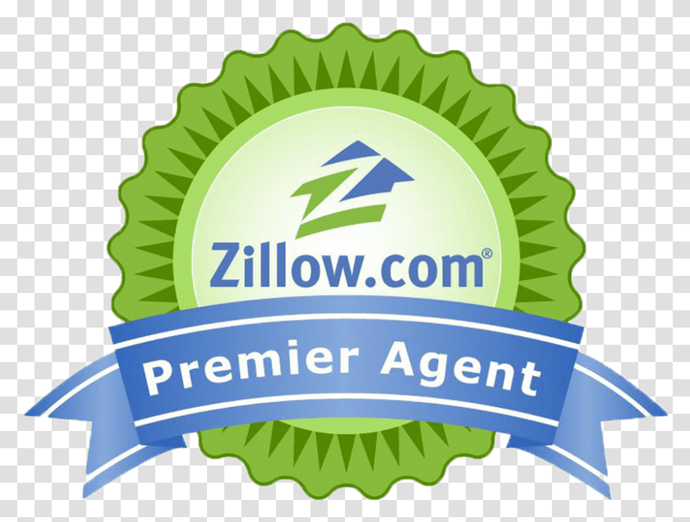 Zillow Premier Agent Zillow 5 Star Premier Agent, Label, Plant Transparent Png