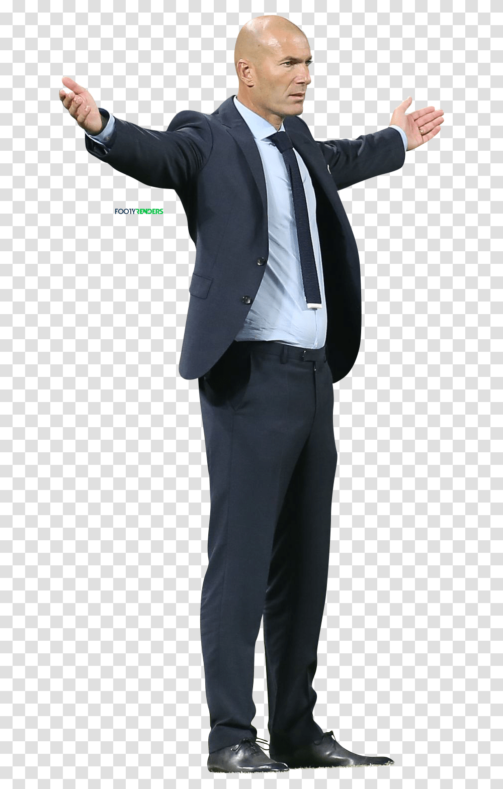 Zinedine Zidanerender Tuxedo, Tie, Suit, Overcoat Transparent Png