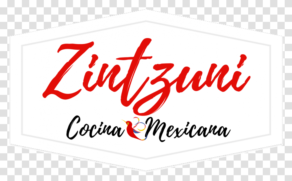 Zintzuni Cocina Mexicana Calligraphy, Handwriting, Label, Alphabet Transparent Png