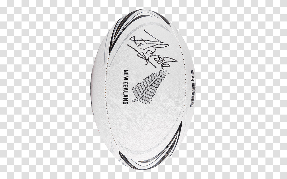 Zinzan Brooke Signed New Zealand Branded Rugby Ball Oval, Sport, Sports Transparent Png