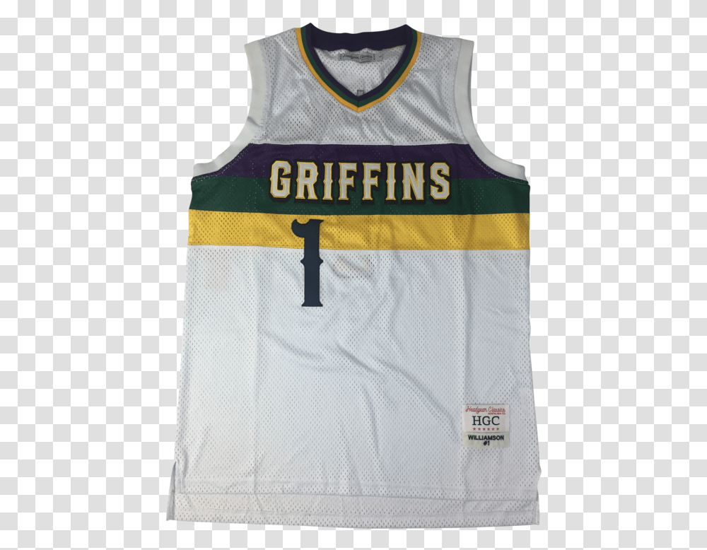 Zion Williamson High School Basketball New Orleans Griffins Jerseys, Clothing, Apparel, Shirt, Undershirt Transparent Png