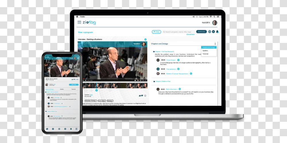 Ziotag On A Phone And Laptop Operating System, Person, Computer, Electronics, Tablet Computer Transparent Png