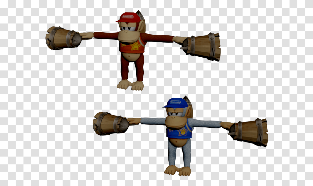 Zip Archive Diddy Kong Donkey Kong Country Returns, Figurine, Person, Human, Nutcracker Transparent Png