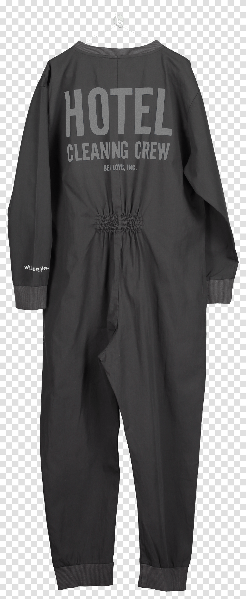 Zip Boiler Suit Garment, Clothing, Apparel, Coat, Overcoat Transparent Png