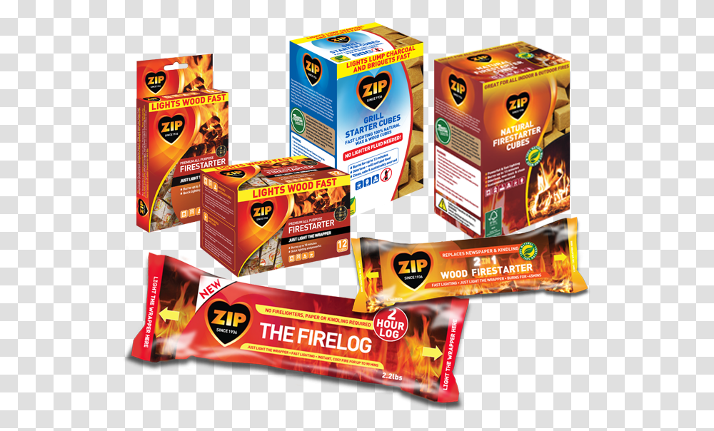 Zip Fire Starter Cubes, Food, Candy, Box Transparent Png