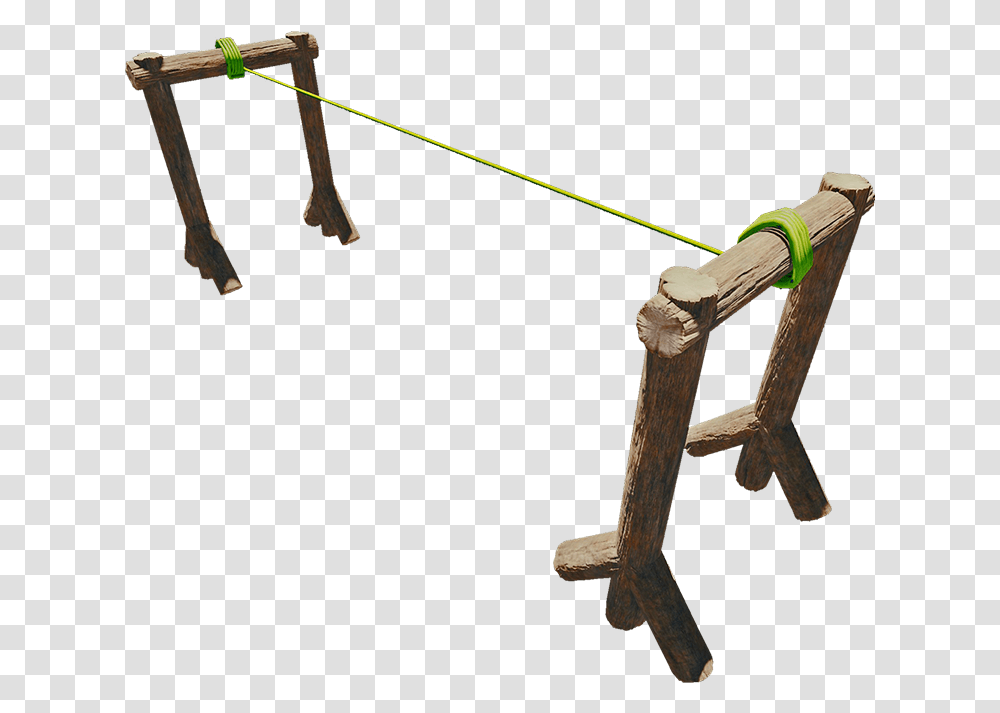 Zipline The Forest Game, Bow, Tripod Transparent Png