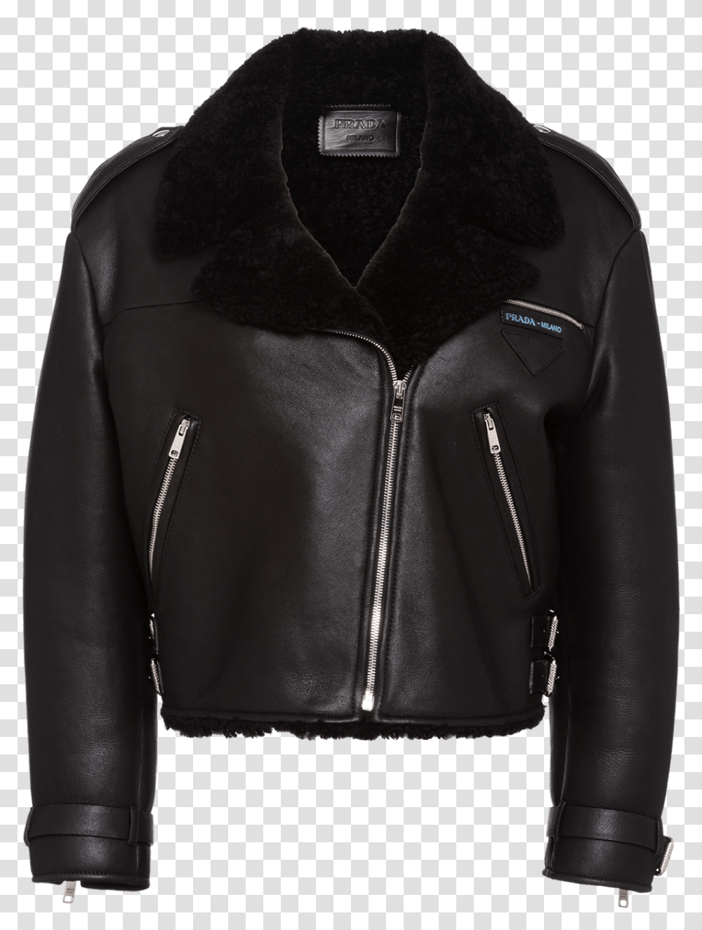 Zipper Leather Jacket, Apparel, Coat, Backpack Transparent Png