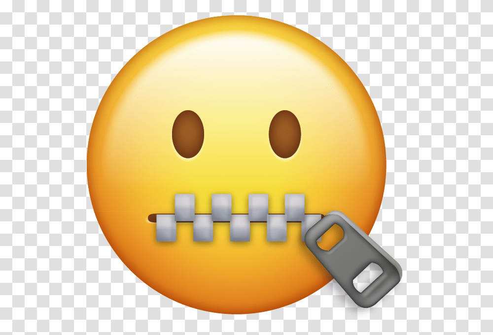 Zipper Mouth Emoji Apple Hd High Resolution Zipper Emoji, Balloon, Teeth, Lip, Plant Transparent Png