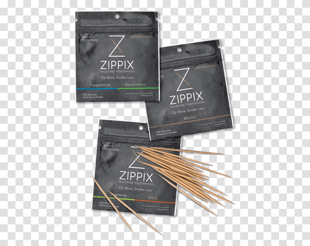 Zippix Toothpicks Plywood, Paper, Poster, Advertisement, Flyer Transparent Png